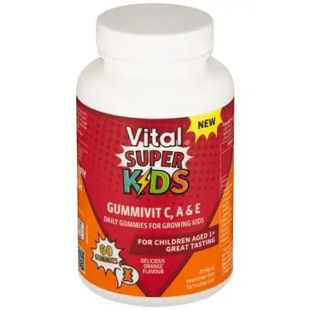 VITAL SUPER KIDS GUMMIVIT C A&E GUMMIES 60