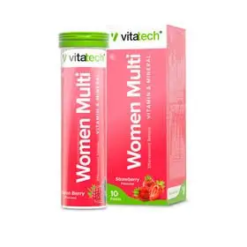 VITATECH WOMAN EFF 10 STRAWBERRY