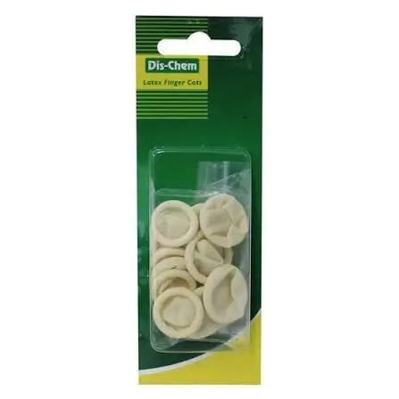 FINGER COTS LATEX 12