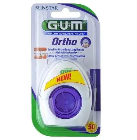 GUM ORTHO FLOSS 50
