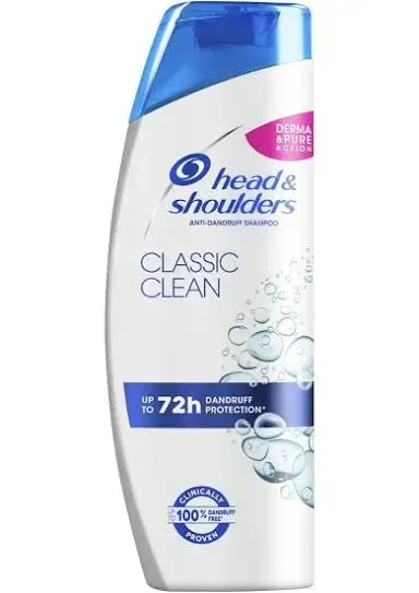 HEAD & SHOULDERS SHAMPOO 400ML CLASSIC CLEAN