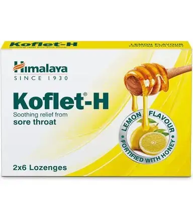 HIMALAYA KOFLET H LOZENGES 2X6 LEMON HONEY