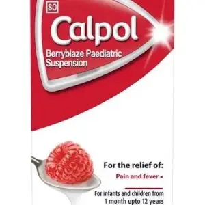 CALPOL PAED SUSP 50ML BERRYBLAZE