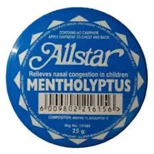 MENTHOLYPTUS GEL 25G ALLSTAR