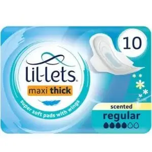 LIL-LETS MAXI REGULAR 10 SCENTED