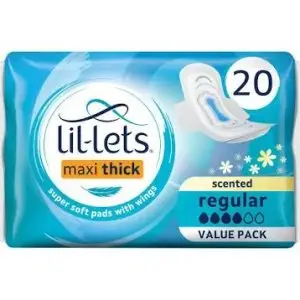 LIL-LETS MAXI REGULAR 20 SCENTED