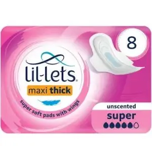 LIL-LETS MAXI SUPER 8 UNSCENTED
