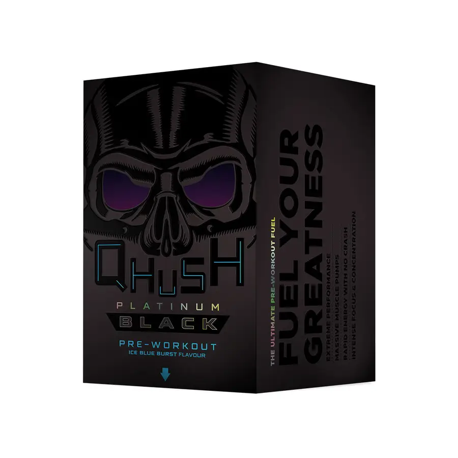 USN QHUSH PLATINUM BLK 300G BLUE BURST