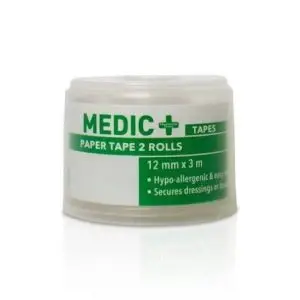 MEDIC PAPER TAPE 12MMX3M 2