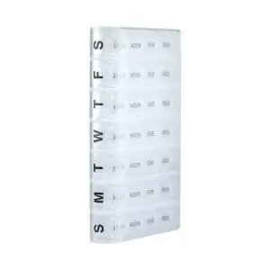 MEDIC PILL BOX 7 DIV 4 PER DAY SPRING LD