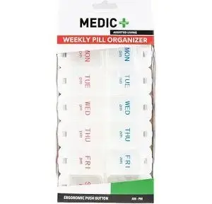 MEDIC PILL BOX 7DAYS PB AM/PM