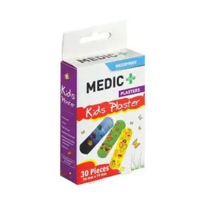 MEDIC PLASTER W/P KIDS 56X19MM 30