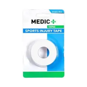 MEDIC SPORT INJURY TAPE COTTON 2.5CMX10M