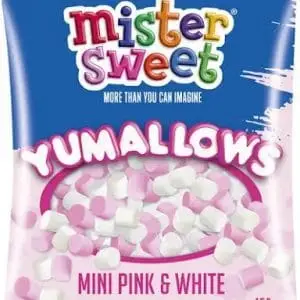 MR SWEET YUMALLOWS 150G PINK &WHITE MINI