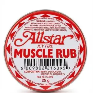 MUSCLE RUB 25G ALL STAR