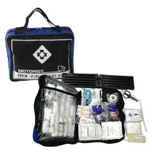 MX FIRST AID KIT MOTORIST BLUE