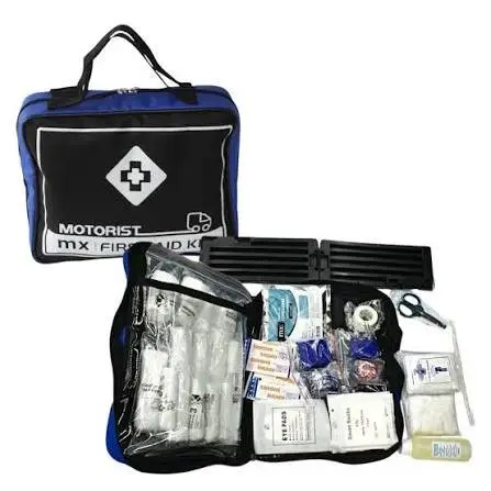 MX FIRST AID KIT MOTORIST BLUE