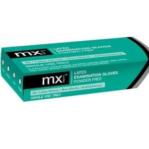 MX GLOVES LATEX 20 MEDIUM