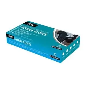MX GLOVES NITR P/F BLACK XLRG