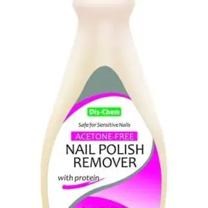 NAIL POLISH REMOVER 100ML ACETONE FREE
