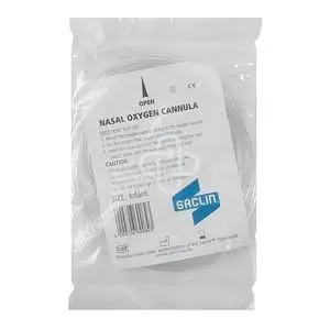 NASAL OXYGEN CANNULA SOFT SACLIN INFANT