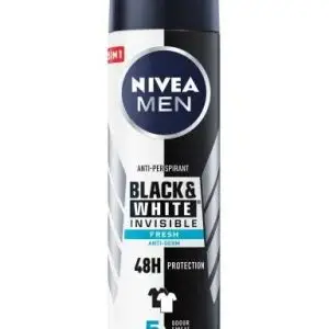 NIVEA DEO 150ML MEN BLK&W FRESH