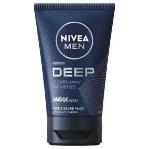 NIVEA MEN FACE WASH 100ML GEL DEEP