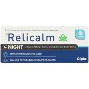 RELICALM NIGHT TABS 40