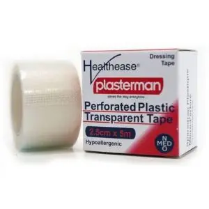 PLASTERMAN TRANSP PLASTIC 2.5CMX5M