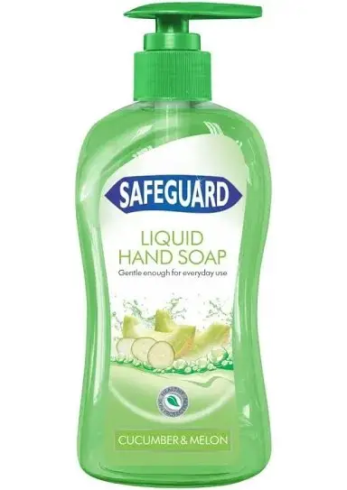 SAFEGUARD LIQ H/SOAP 500ML CUCUMBER & MELON