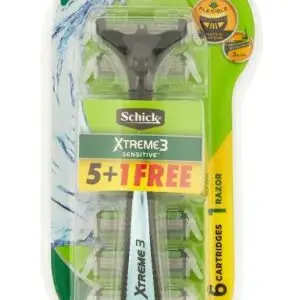 SCHICK RAZOR XTREME 3 SUB ZERO KIT 6