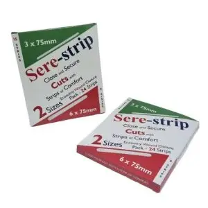 SERE-STRIP 6X75MM WOUND CLOSURE 3