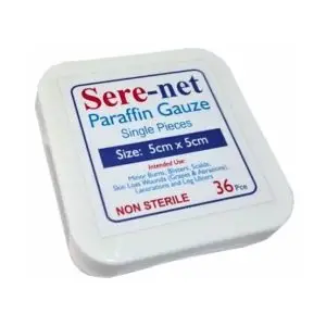SERENET PARAF GAUZE 36 5X5CM