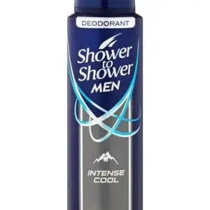 SHOWER TO SHOWER DEO M 150ML INTENSE COOL