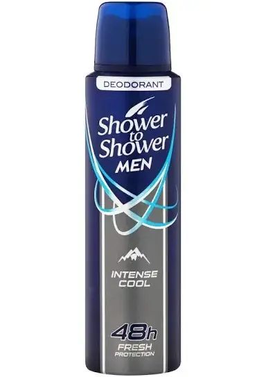 SHOWER TO SHOWER DEO M 150ML INTENSE COOL