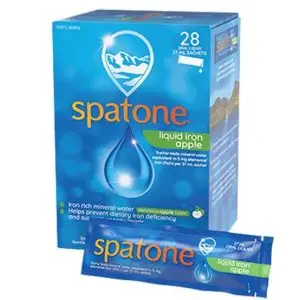 SPATONE 28 SACHETS APPLE