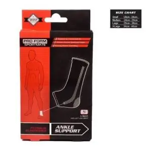 SPORTMATE PREMIUM ELASTIC ANKLE SUPPORT SMALL