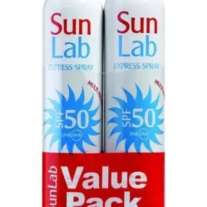 SUNLAB AERO SPF50 2X150ML VALUE PACK