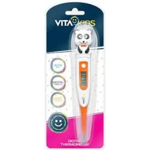VITAKIDS DIGITAL THERMOMETER ORANGE PANDA