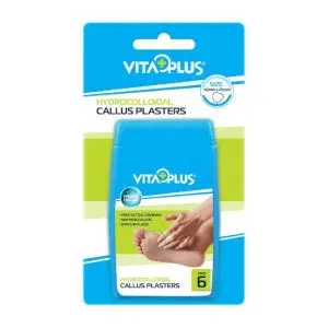 VITAPLUS CALLUS PLASTERS 42X45MM 6