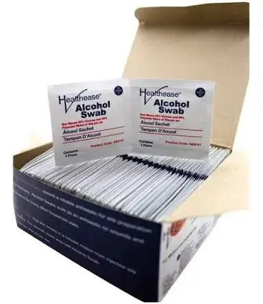 ALCOHOL SWABS 200 HEALTHEASE