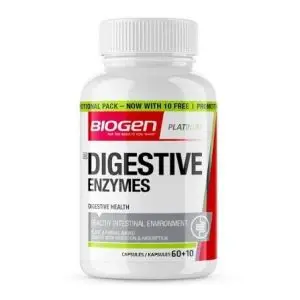 BIOGEN DIGESTIVE ENZYME 60+10S