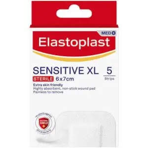 ELASTOPLAST SENSITIVE SILVER XL 5S