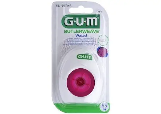 GUM WEAVE WAXED DENTAL FLOSS 55M