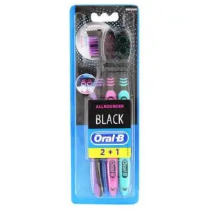 ORAL B TBRUSH SURROUND CLEAN BLACK 2+1