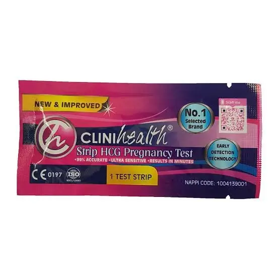 PREG TEST STRIP CLINIHEALTH
