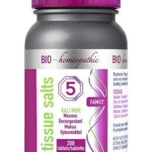 BIO HOMEOPATHIC T/S KALI MUR 5 TABS 200