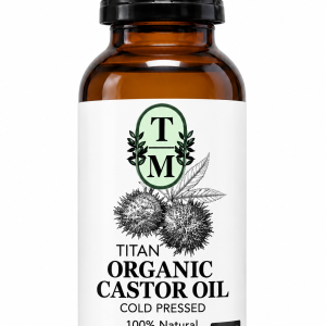 CASTOR OIL ORGANIC 50ML TITAN