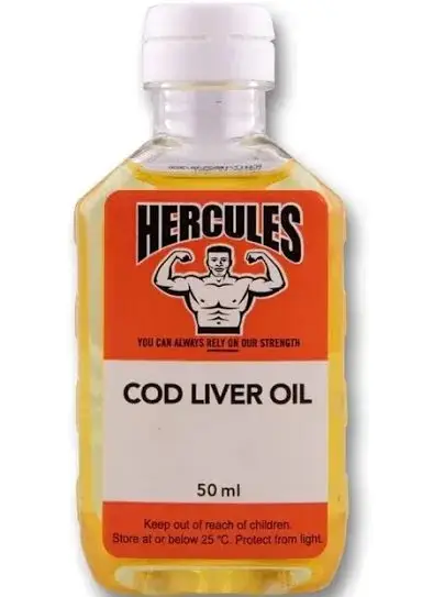 COD LIVER OIL 50ML HERCULES