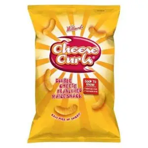 WILLARDS CHEESE CURLS 90G